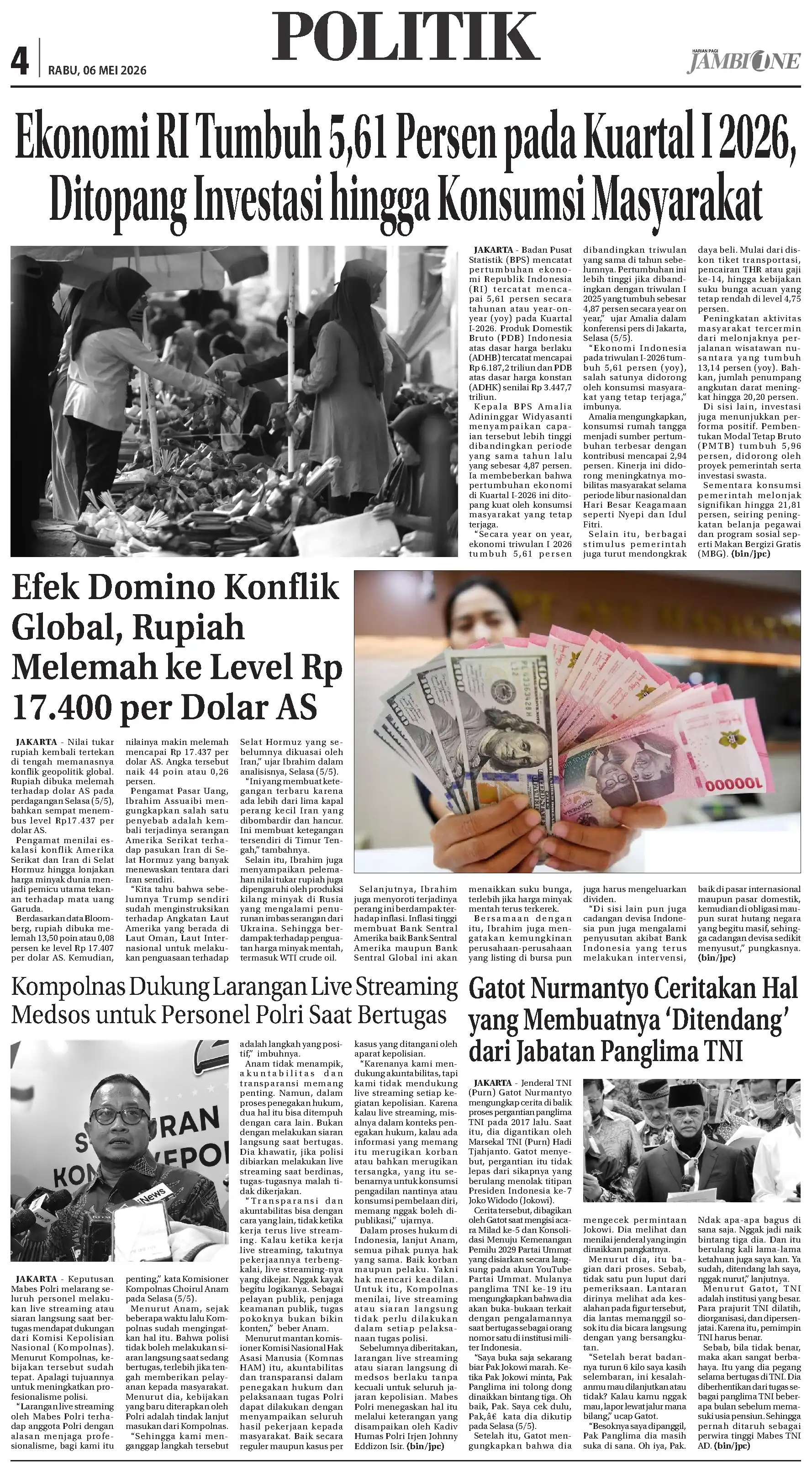 Halaman Koran